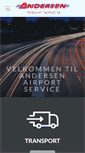 Mobile Screenshot of andersenairportservice.com